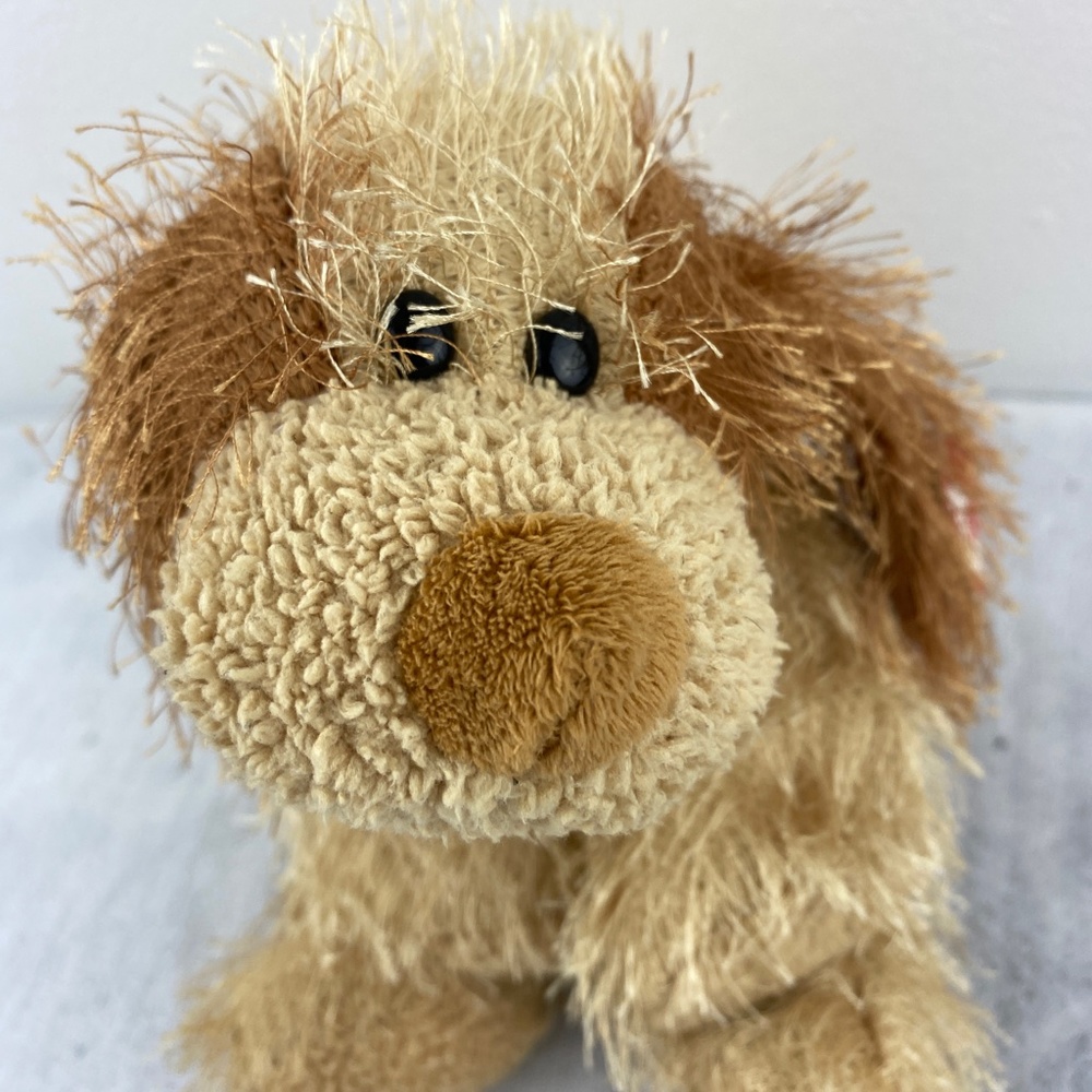 Ty Punkies Puppy Dog Beanbag Plush Shreds